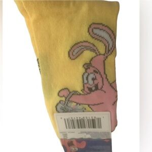 SpongeBob SquarePants Yellow and Pink Kids Socks